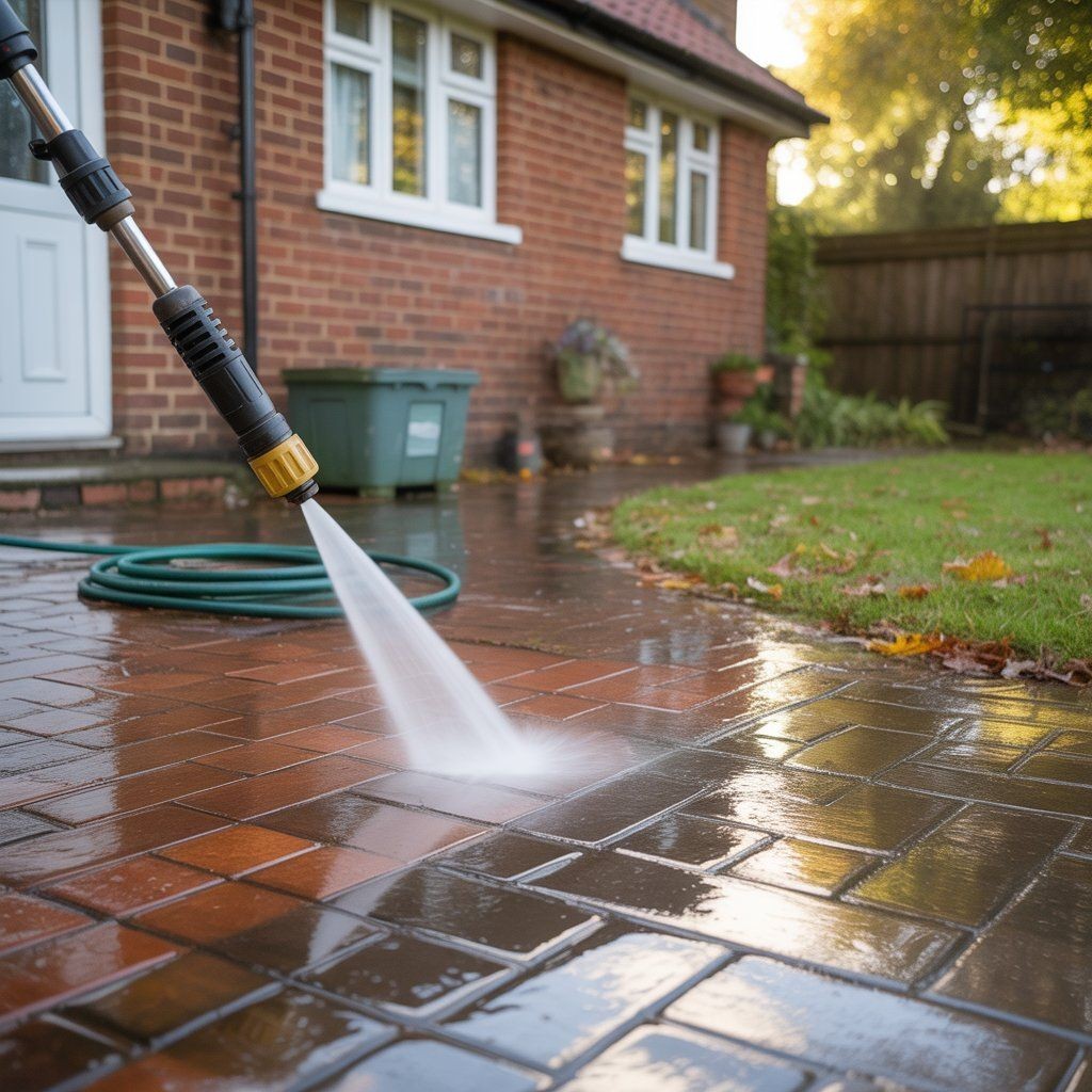 Pressure washing